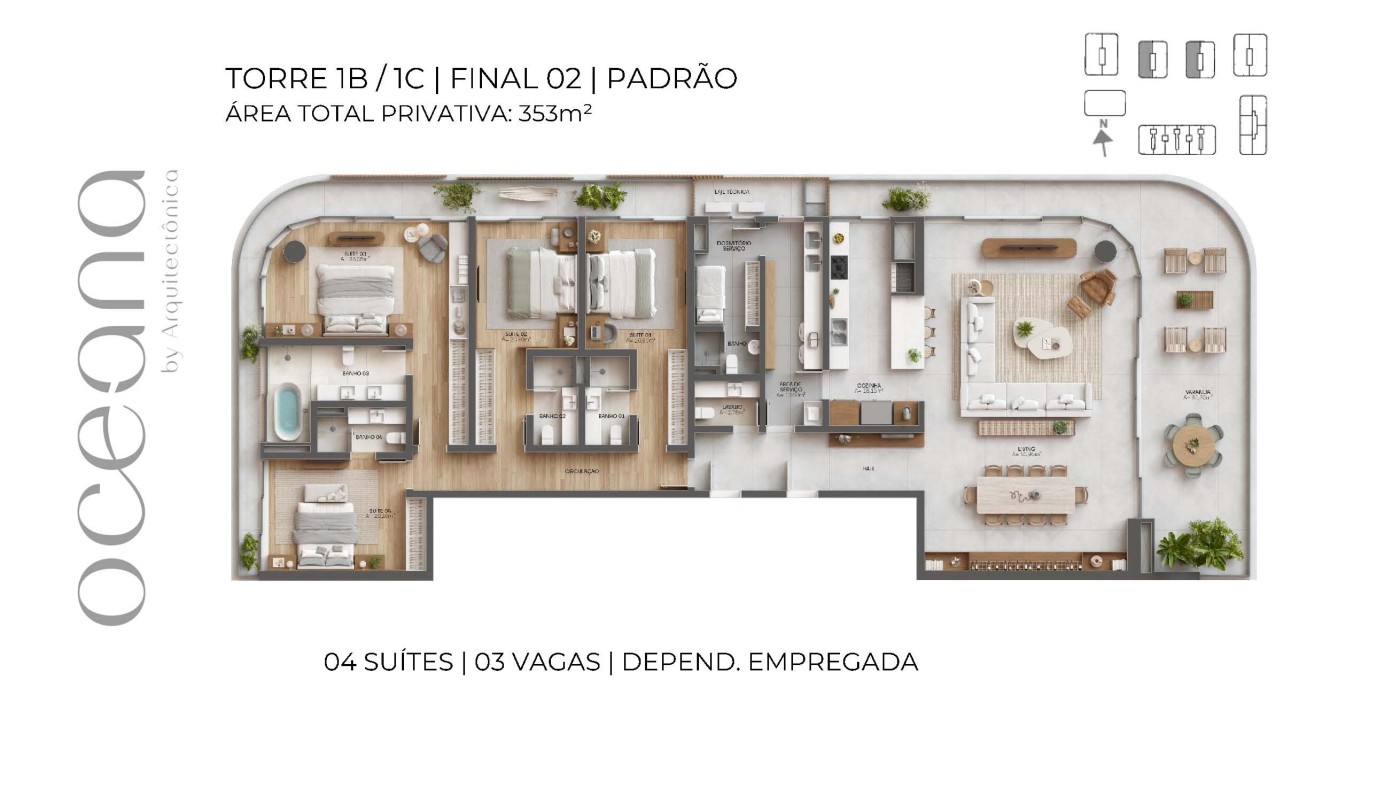 Apartamento, 4 quartos, 353 m² - Foto 36